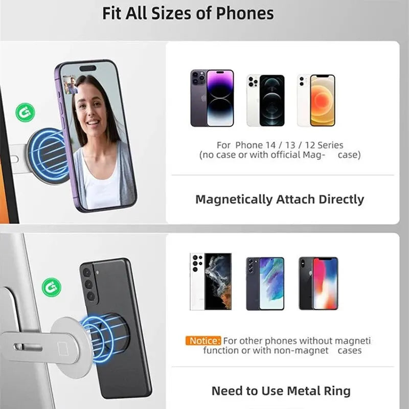 Phone_Mobile Holder for Laptop - Magnetic Ultrathin