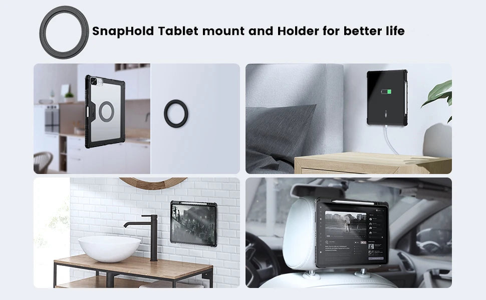 Tablet_iPad Holder - Magnetic