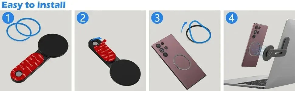 Phone_Mobile Holder for Laptop - Magnetic Ultrathin